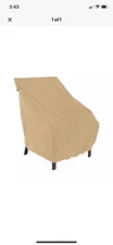 Classic Accessories Terrazzo Patio Chair Furniture Storage Cover