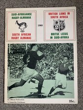 British Lions Tour To South Africa 1968 Reiseführer / Informationsbroschüre selten