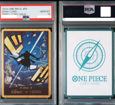 2024 ONE PIECE DON!カード PRB01-ZORO-GOLD PSA10 2024 ONE PIECE DON!! CARD PRB01-ZORO-GOLD GEM MT japanese | eBay