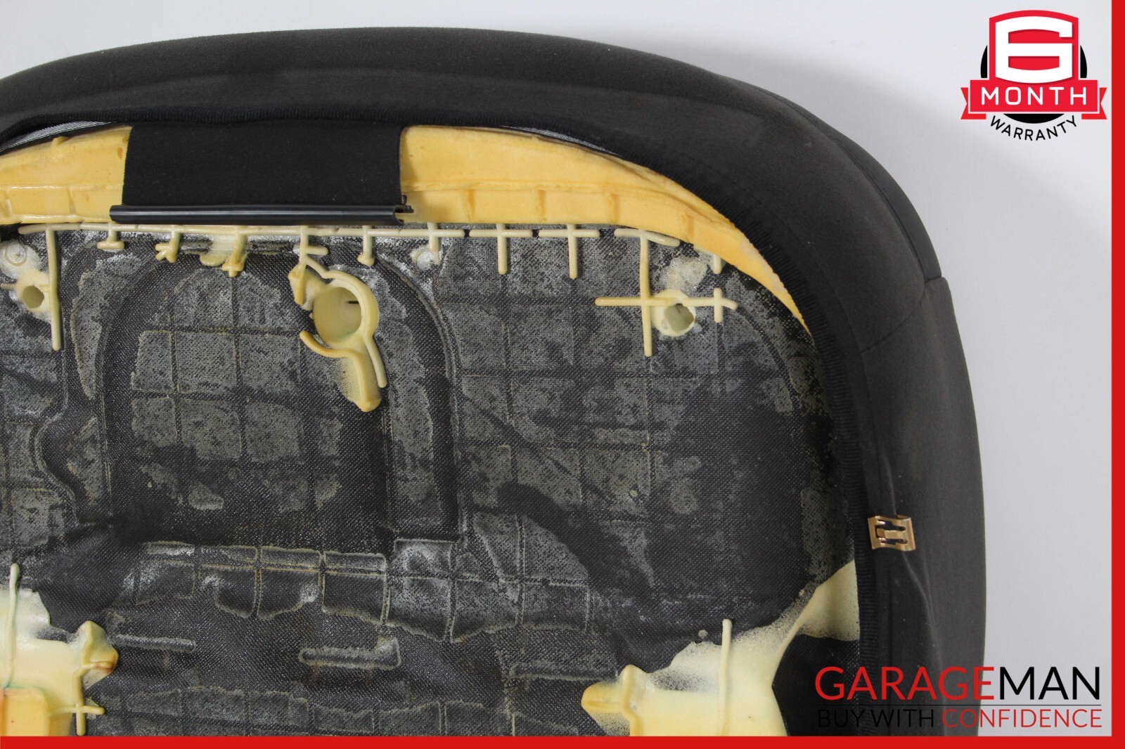 14-17 Maserati Ghibli M157 Front Right Side Lower Bottom Seat Cushion Black