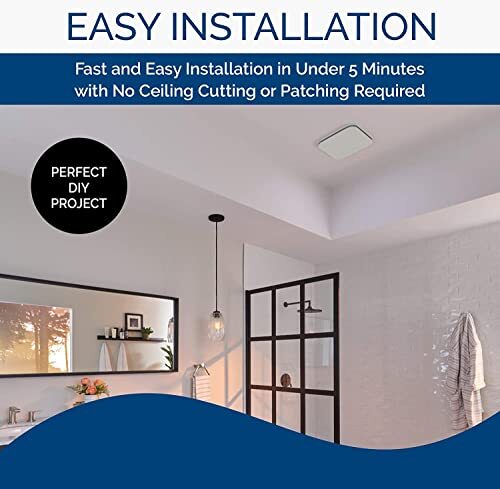 Broan -NuTone FG701 Universal CleanCover Bathroom Exhaust Upgrade ...