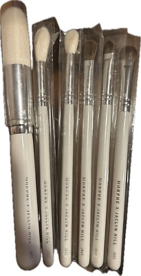 NEW Lot of 6 Morphe x Jaclyn Hill makeup brush JH 13 09 32 45 41 53
