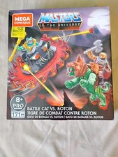 Mega Construx Masters Of The Universe Battle Cat VS Roton He-Man Mer-Man MISB