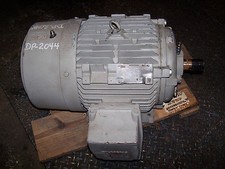 SIEMENS 25 HP AC ELECTRIC MOTOR TYPE SD100 284TS FRAME 460 VOLT 3525 RPM 