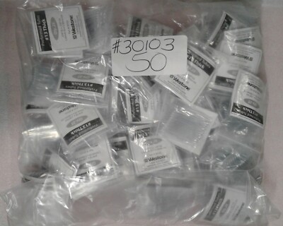 Lot of 50 Bags -Westone 30103 Preformed Tubes #13 Thick - Qty. 25 tubes per bag