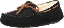 UGG Women's Dakota Moccasin, Black, Size 5