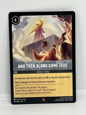 And Then Along Came Zeus #195 Prices | Lorcana Into the Inklands