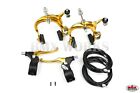 <!--F#f_0-->Genuine Dia-Compe BMX MX883 Caliper & Tech-77 Lever Gold & Black Brake Set<!--F/-->