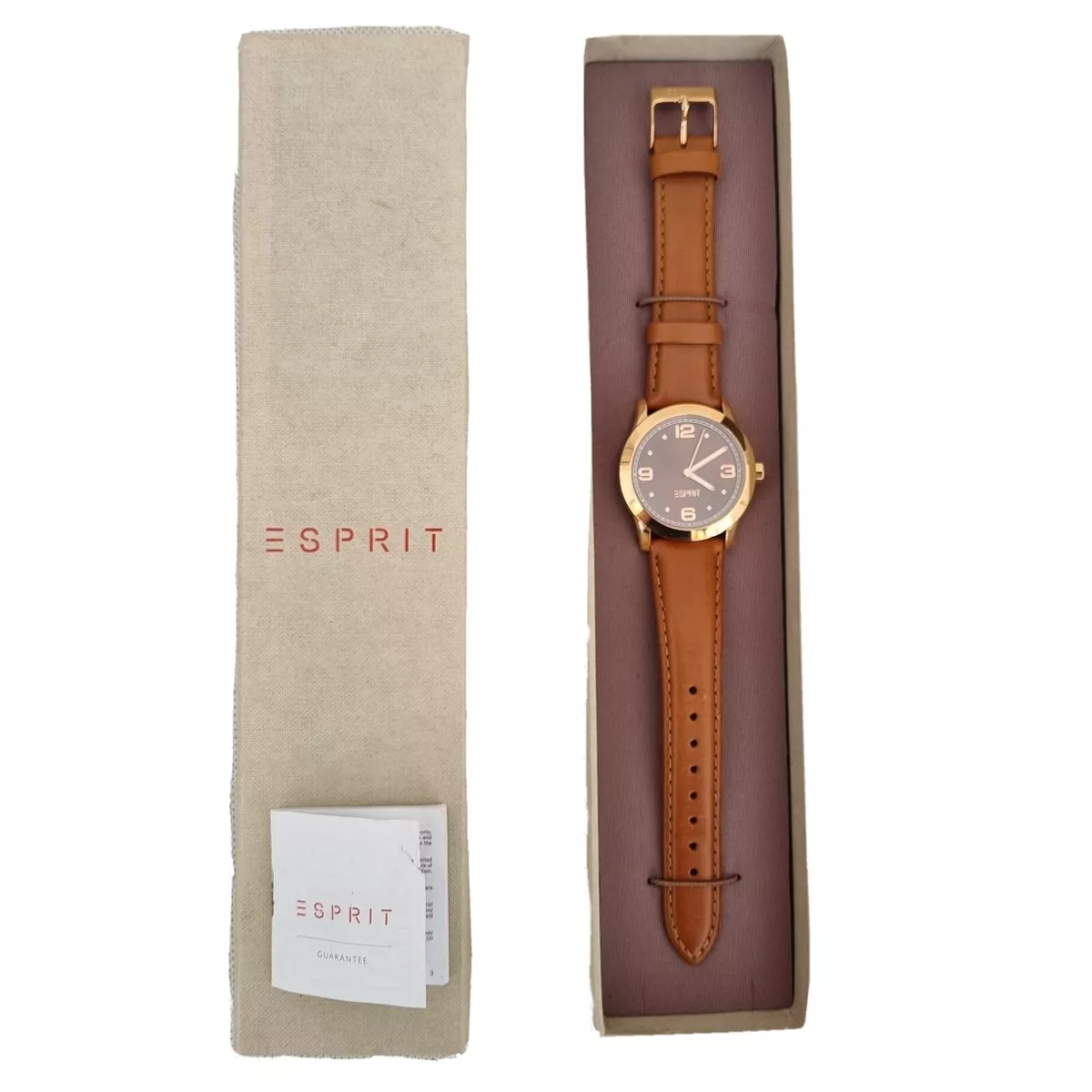 Esprit leather watch top