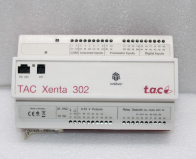 T.A.C LONMARK TAC Xenta  302/N/P  PLC CONTROLLER 0-073-0011-2