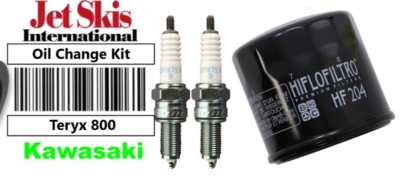 Kawasaki Teryx 800 KRF800 Tune Up Kit NGK Spark Plug Oil Filter