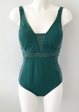 TU Green Swimsuit UK 14