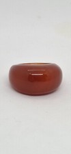 RED Agate Ring. Boho  hippie Agate Ring. Big Ring. large Solid Stone Ring for h