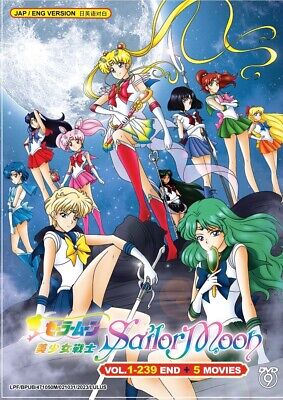 Sailor Moon Crystal: Season 1&2 (VOL.1 - 26 End) ~ All Region