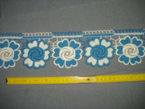 Dentelle Ancienne écru Festonnée – 3 Mètres – Coton – France