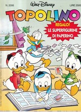 Topolino n. 2006 - 8/5/1994 settimanale- In Regalo Le Superfigurine Di Paperino