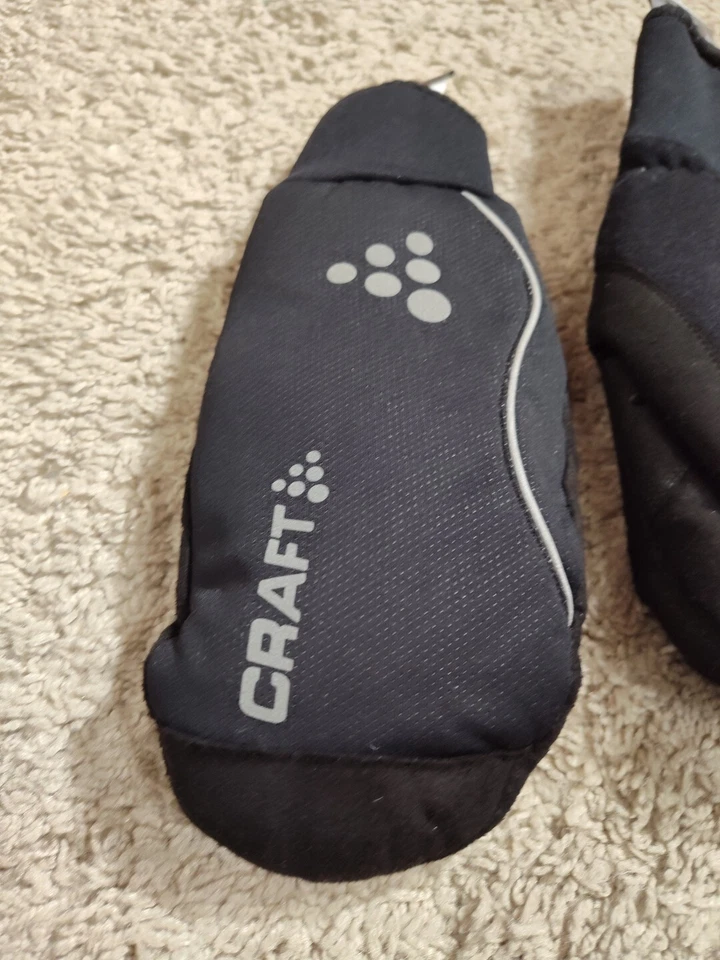 Guantes CRAFT Expedition Mitones Completos Negros Bicicleta Ciclismo Hombres XLarge Foto 2 de 4