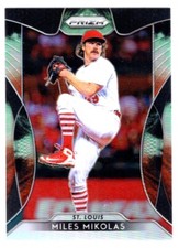MILES MIKOLAS  CARDINALS 2019 PANINI PRIZM #26 - COSMIC HAZE PRIZM