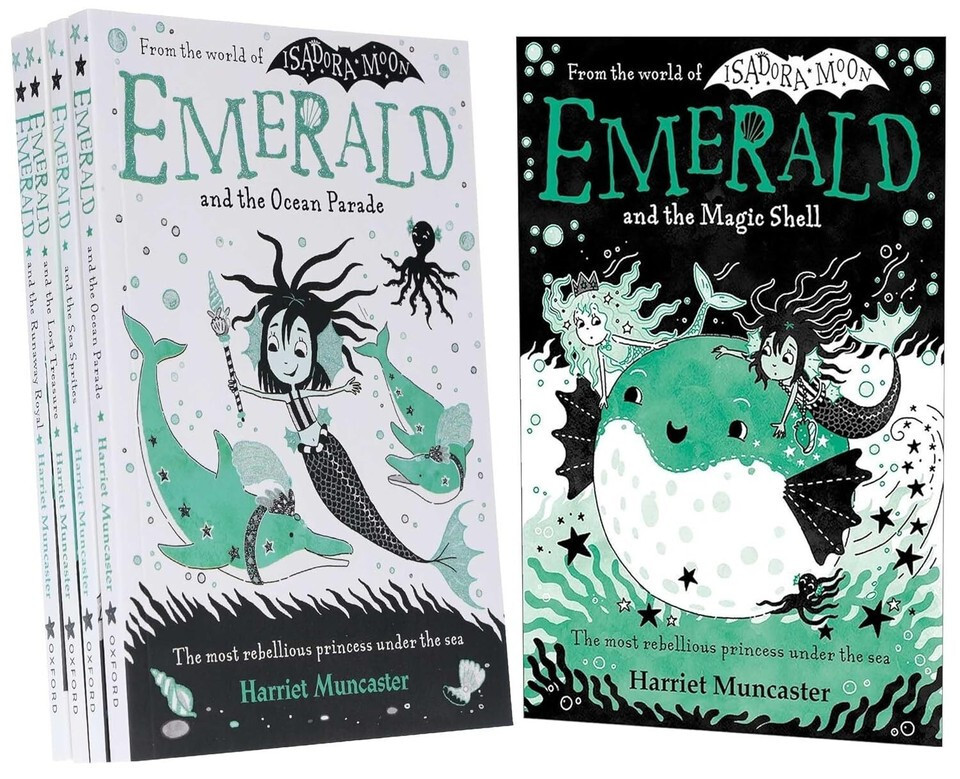 Emerald Series Book 1-5 World Of Isadora Moon By Harriet Muncaster 5 Books Set
