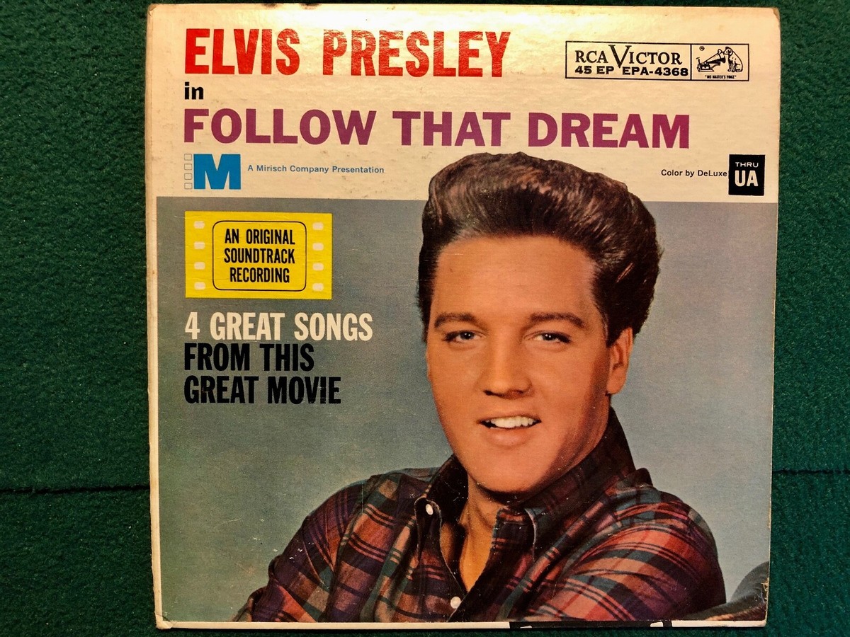 ELVIS PRESLEY Special 21 レコード ELVIS PRESLEY / IN FOLLOW THAT DREAM / RCA #EPA-4368 45 rpm