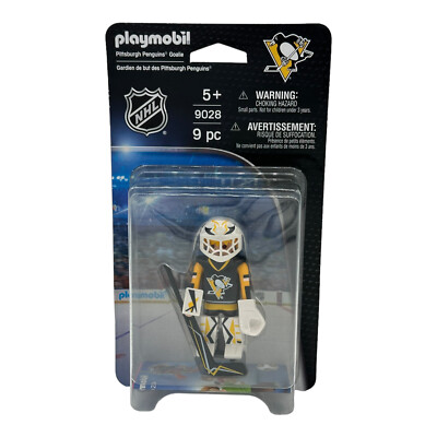 PLAYMOBIL® 9028 NHL Pittsburgh Penguins Torwartfigur EISHOCKEY NEU OVP 