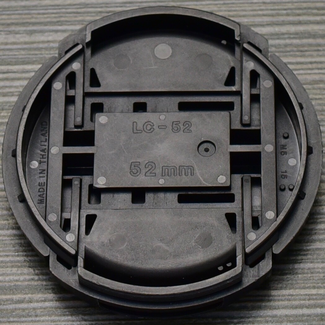 Genuine Nikon LC-52 52mm Snap-On Front Lens Cap (#17493)