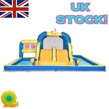Kids Bouncy Castle Inflatable Trampoline Slide Pool Climbing Wall Targets Blower