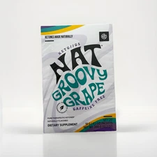 Pruvit OSNAT Ketones GROOVY GRAPE CAFFEINE FREE. 20 PACKS.  EXP: 03/2026