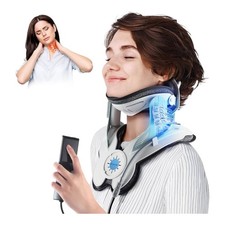 Cervical Neck Traction Device: Neck Stretcher for Cervical Pain Relief, Electric