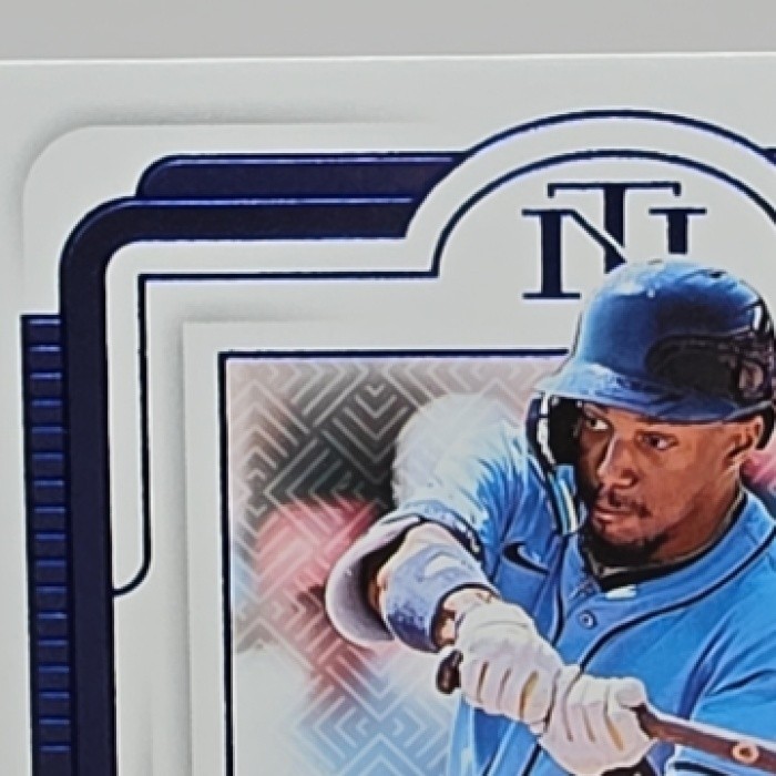 2025 National Treasures Chandler Simpson Ecklar's Choice /49 Auto Tampa Bay Rays view 3