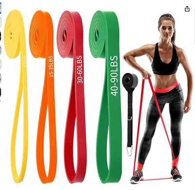 Resistance Bands for Working Out, Pull Up Assist Bands Set, Workout for unisex