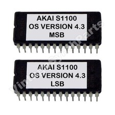 Akai S1100 Latest Operating System 4.3 Eprom Upgrade Update OS Firmware S-1100