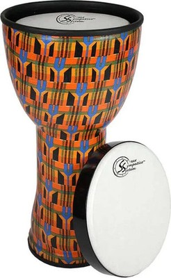 Toca TSSND-10K-FP Sympatico  Nesting Djembes Pretuned Heads 10'' (Kente Cloth)