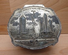 1933 Chicago World's Fair Jewelry / Trinket Box A Shure Co. Made in Japan *Read*