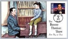 2012 Collins Hand Painted The Danny Thomas Show FDC