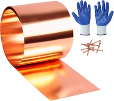 Copper Flashing 99.95% Pure - 28 Gauge 0.3Mm Thick Copper Strip - Solid Copper R