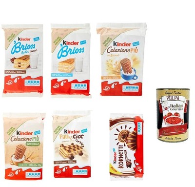 Kinder Snack Mix Brioss Colazione Pan e Cioc Kornetti Assortiert +Polpa