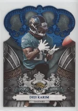2010 Panini Crown Royale Blue /100 Deji Karim #126 Rookie RC
