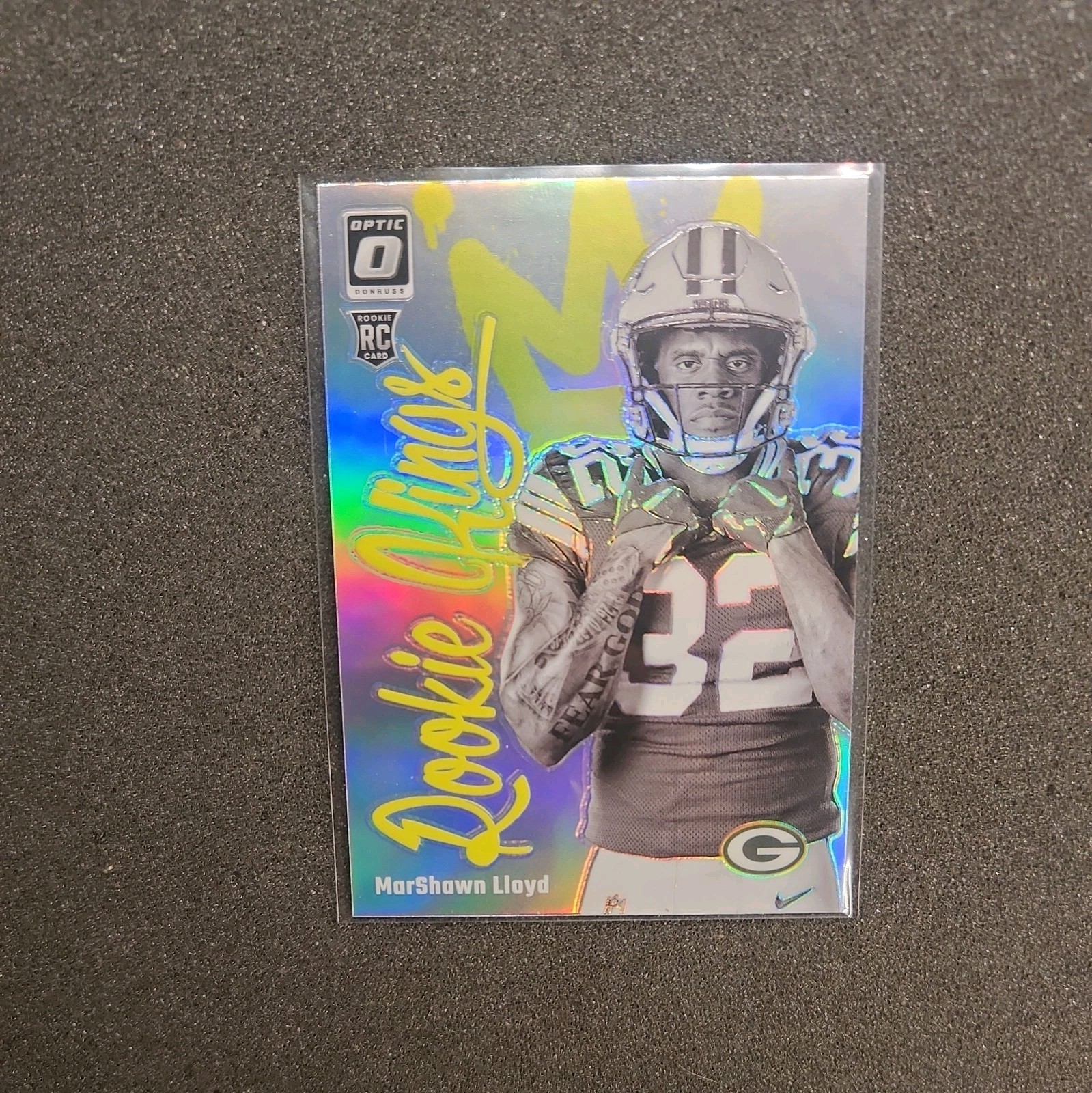 2024 Donruss Optic Rookie Kings Marshawn Lloyd #18 RC SILVER PRIZM Packers!