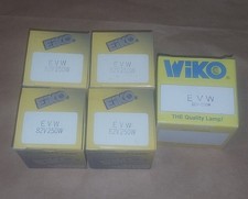 Zestaw 5x EVW 250W 82V Projektor AV / Żarówki fotograficzne / Lampy