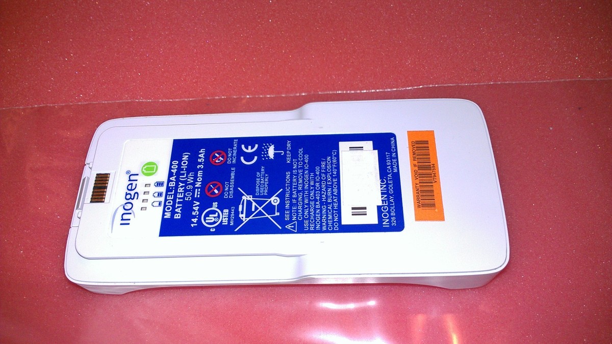 Batteria Ricaricabile Originale Inogen BA-408 – Per Inogen One G4 E OxyGo FIT – 8 Celle, 14.4V, Li-Ion