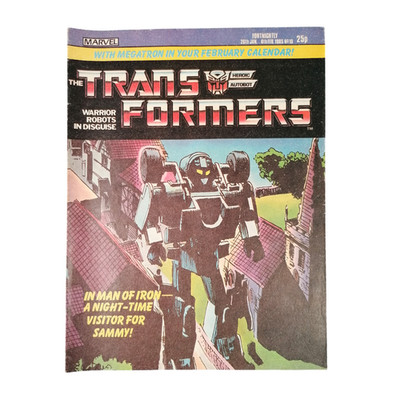 Transformers UK #10 Marvel 26th Januar 1985 Comic G1 Mtmte Britisch Wöchentlich