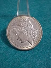 1897-S MORGAN SILVER DOLLAR AU        CLEANED ?                         #MF-2441