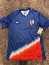 NWT Nike USMNT 2024 Away Soccer Jersey Blue Red White USA Men’s Size Medium