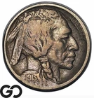 1913-D Buffalo Nickel Type 1, Better Date
