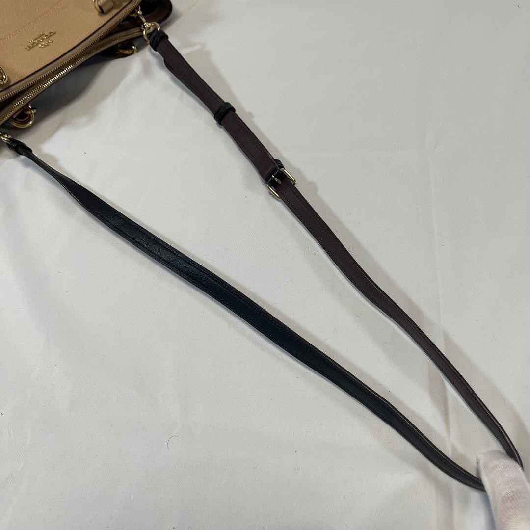 Level COACH 31989 Brook Carryall 2way Handbag Shoulder Bag Leather Handheld Cro thumbnail 8