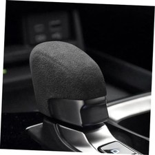 New Interior Trim Center Gear Shift Knob Cover Accessories for Suede Black