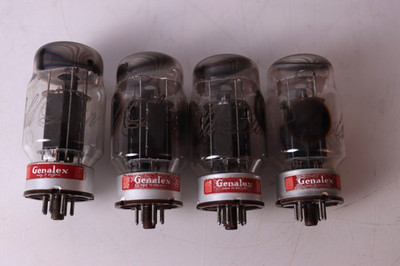Lot of 4 Original GENALEX Gold Lion KT88's ==Tested!