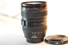 Canon EOS EF 24-105mm f/4 L USM IS lens READ for EOS 1V A2 T8 T7 90D 80D 7D 5D