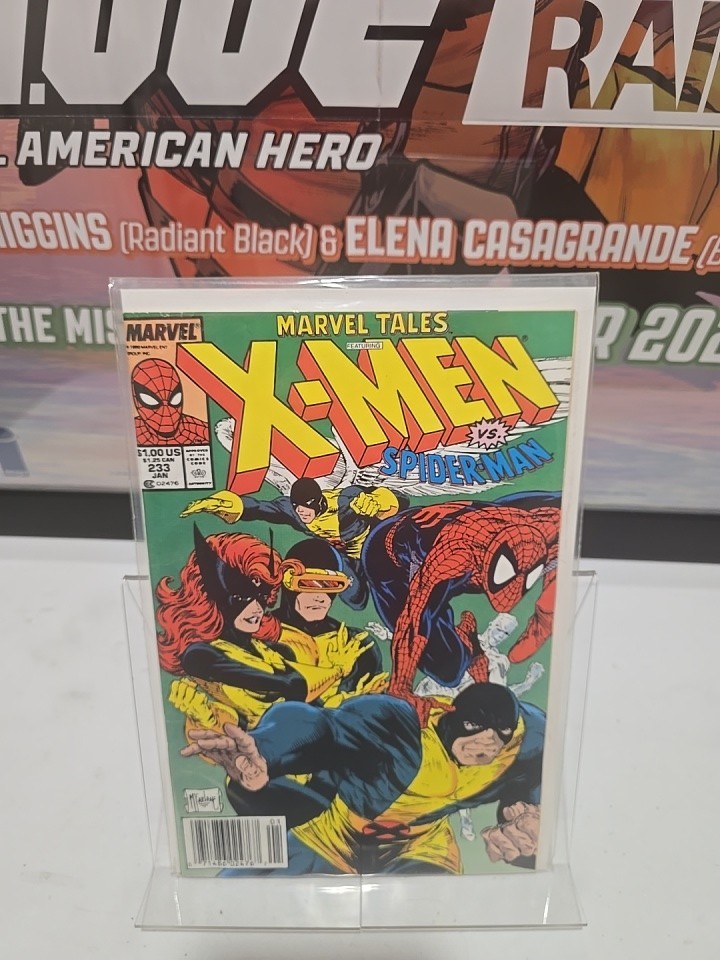 Marvel Tales #233 Newsstand Variant Todd McFarlane X-Men Cover Marvel 1990